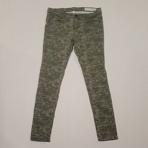 Rag & Bone Digital Camouflage Skinny Jeans - Women's Size 30